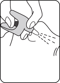 Naloxone quick start guide step 3 illustration